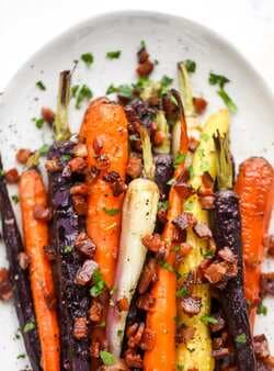 Bacon Roasted Carrots