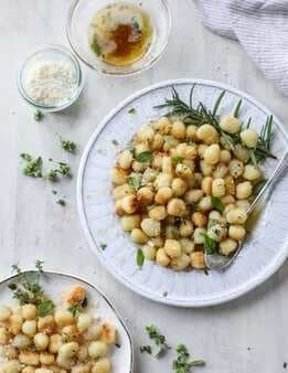 Toasted Gnocchi With Herb Brown Butter