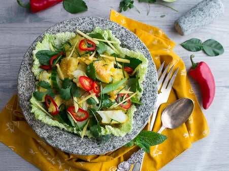 Authentic Thai Fish Salad