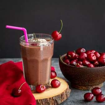 Mexican Chocolate Cherry Smoothie