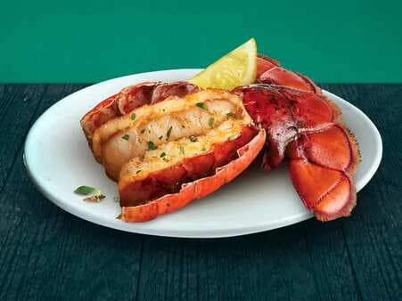 Broiled Garlic Butter Lobster Tails