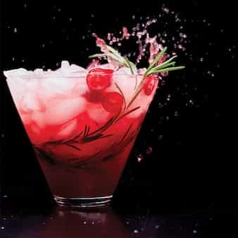 Cranberry Kombucha Cocktail