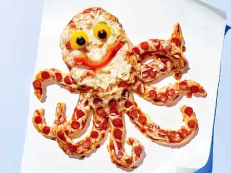 Twisted Octopus Pizza
