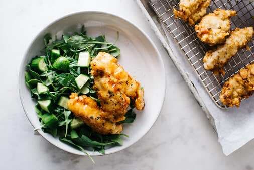 Sweet And Sour Crispy Chicken Strips