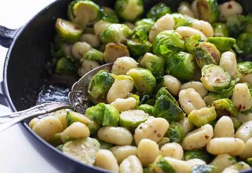 Gnocchi With Brussels Sprouts