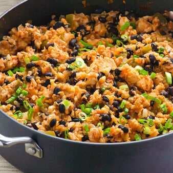 Chicken Cauliflower Rice And Beans