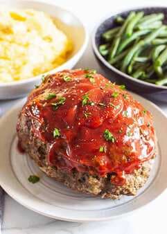 Meatloaf And Mashed Potatoes