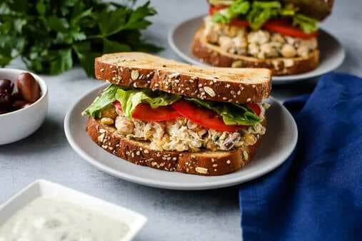 Vegan Chickpea Salad Sandwiches