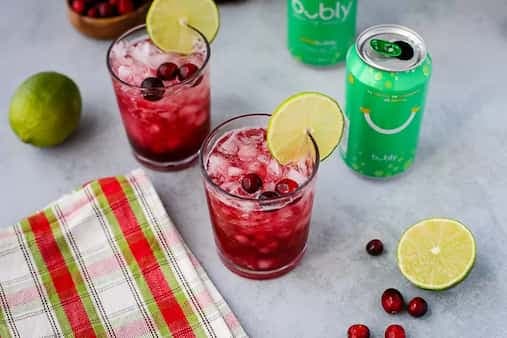 Cranberry Lime Mocktails