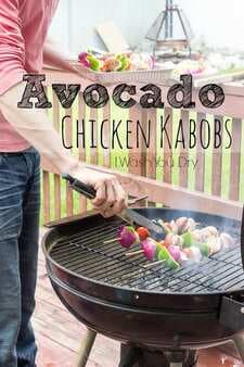 Avocado Chicken Kabobs
