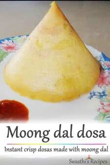 Moong Dal Dosa