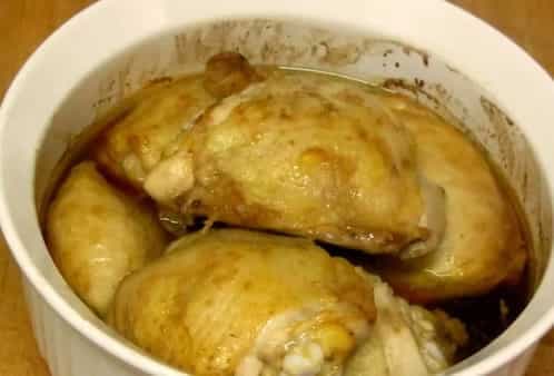 Casseroled Chicken