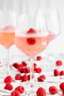 Raspberry Sorbet Champagne