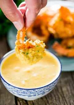 Coconut Shrimp With Spicy Mango Dipping Sauce