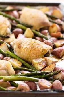Chicken And Vegetable Sheet Pan Dinner