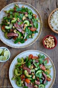 Thai Beef Salad With Lime Dressing