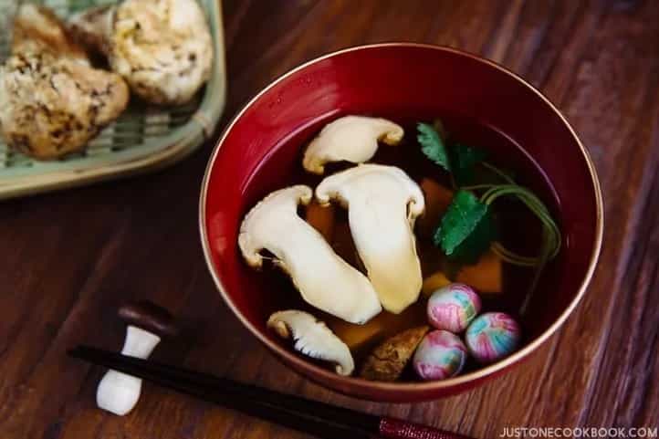 Matsutake Clear Soup 