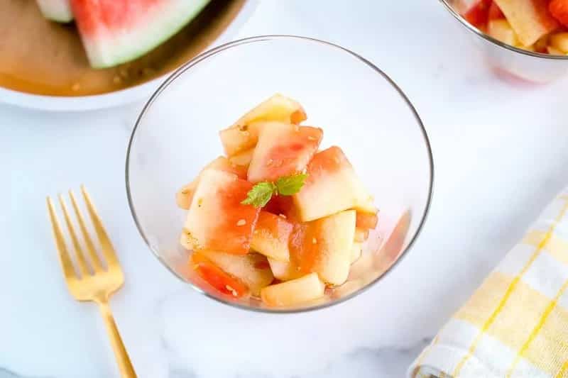 Pickled Watermelon Rind