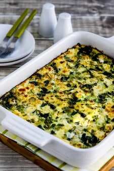 Casserole With Spinach And Goat Cheese