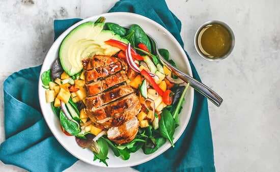 Jamaican Jerk Chicken Salad With Lime Vinaigrette