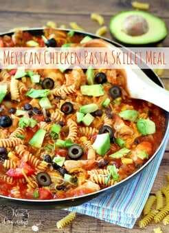 Mexican Chicken Pasta Skillet Meal