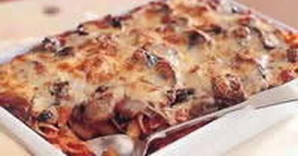 Baked Pasta With Mushrooms