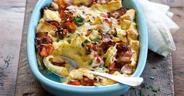 Cheesy Pasta And Vegetable Bake