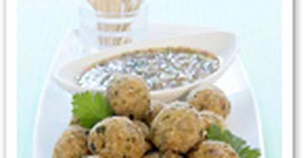Chicken And Coconut Meatballs