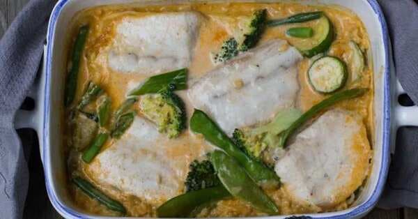 Baked One-Pot Coconut Fish Curry