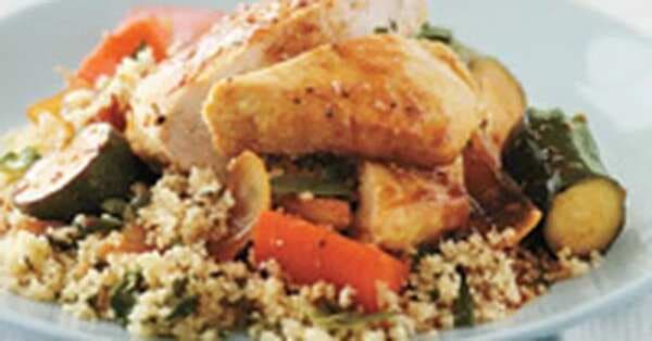 Moroccan Chicken With Couscous
