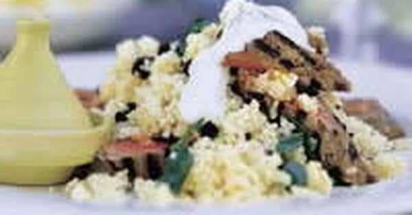 Moroccan Lamb With Couscous