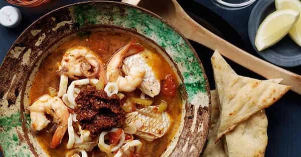 Moroccan Seafood Soup