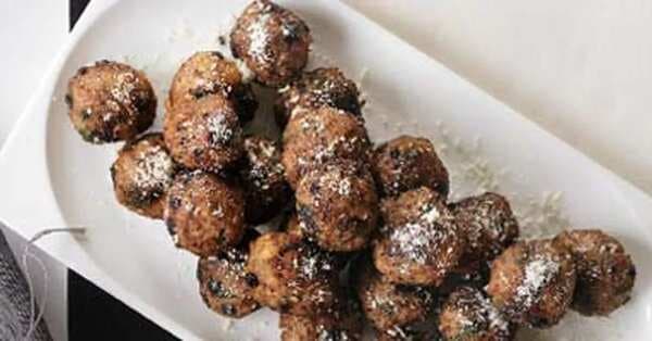 Parmesan-Dusted Meatballs
