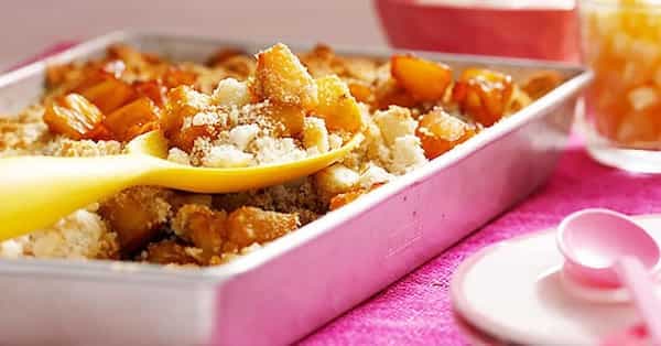 Pineapple And Coconut Crumble