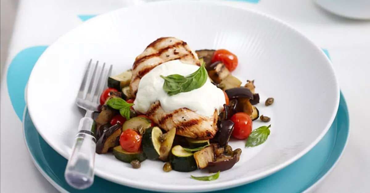 Ratatouille With Chargrilled Chicken