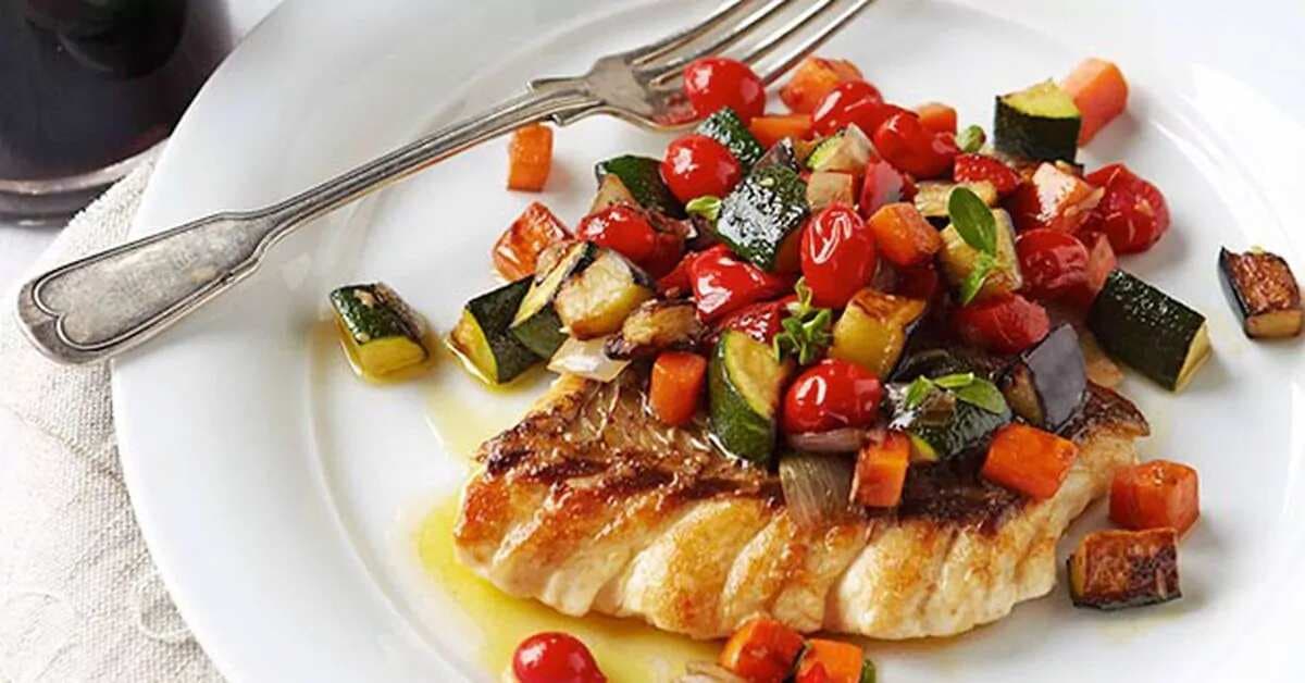 Ratatouille With Ruby Snapper