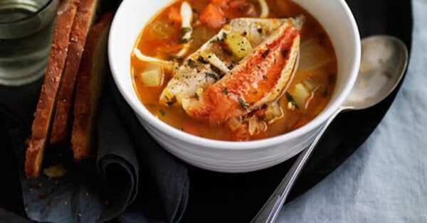 Rustic Italian Seafood Soup