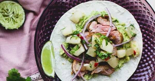 Spicy Pork Tacos With Pineapple Salsa