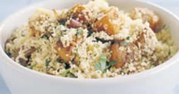 Spicy Roasted Pumpkin Couscous