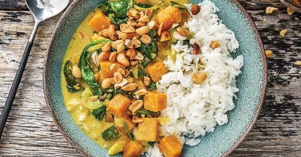 Thai Coconut Pumpkin And Veggie Curry