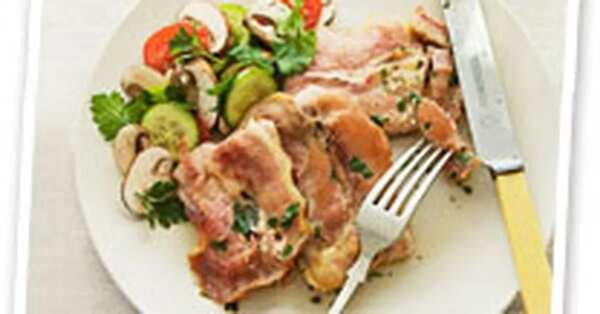 Veal Scallopine With Prosciutto