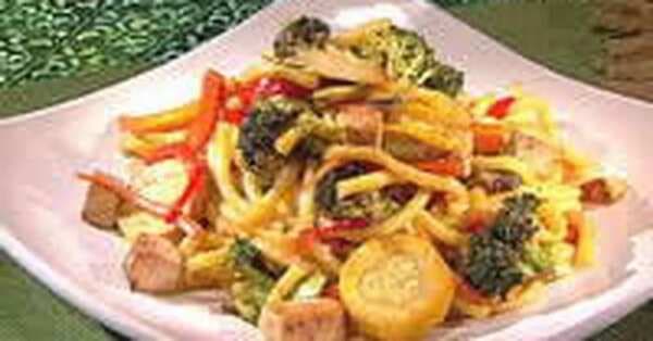 Vegetable And Noodle Stir-Fry