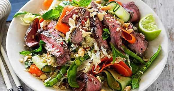Vietnamese Grilled Beef Salad