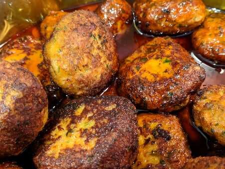 Spicy Moroccan Fish Cakes In Savory Sauce