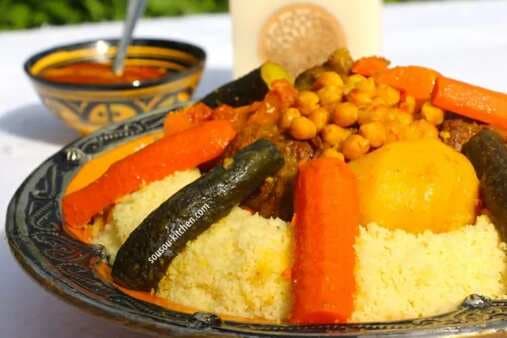 Traditional Moroccan Couscous
