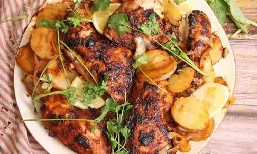 Portuguese Inspired Roasted Chicken