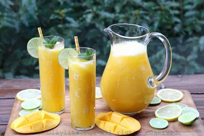 Mango Lemonade Or Limeade