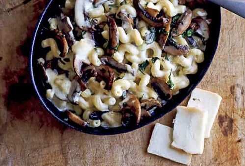 Mushroom Macaroni and Cheese