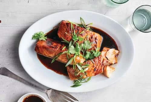 Pressure Cooker Vietnamese Caramel Salmon