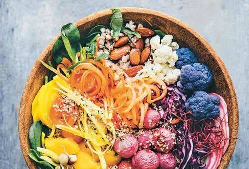 Rainbow Vegetable Bowl